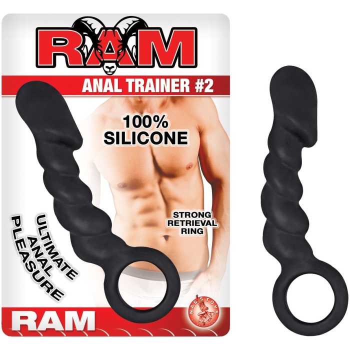 RAM ANAL TRAINER #2 - BLACK RAM ANAL TRAINER #2 - BLACK