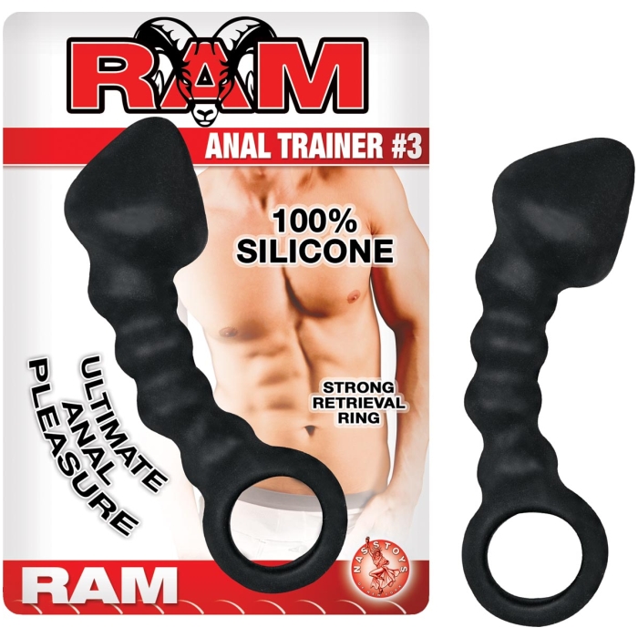 RAM ANAL TRAINER #3 - BLACK RAM ANAL TRAINER #3 - BLACK