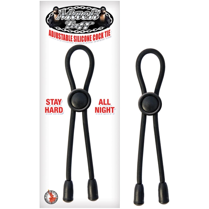 MACK TUFF ADJUSTABLE SILICONE COCK TIE-CLEAR MACK TUFF ADJUSTABLE SILICONE COCK TIE-CLEAR