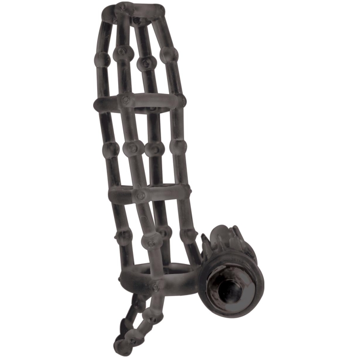 THE MACHO VIBRATING COCKCAGE - BLACK