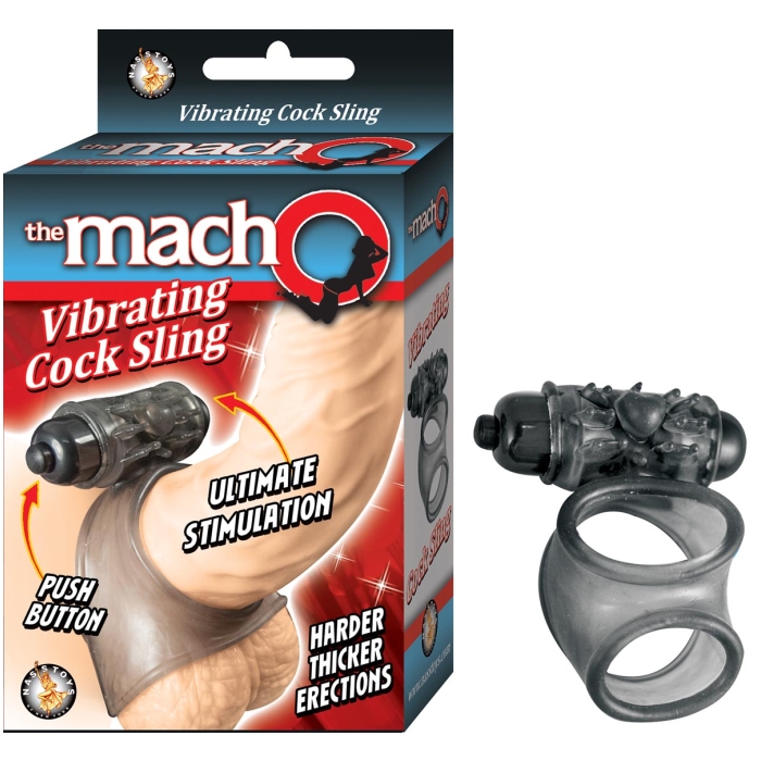 THE MACHO VIBRATING COCKSLING THE MACHO VIBRATING COCKSLING