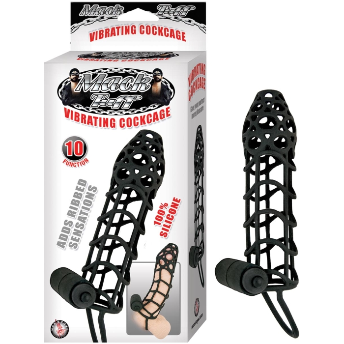 MACK TUFF VIBRATING COCKCAGE-BLACK MACK TUFF VIBRATING COCKCAGE-BLACK