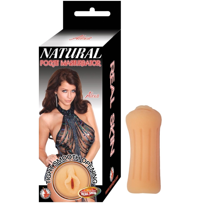 NATURAL POCKET MASTURBATOR ALEXA-FLESH NATURAL POCKET MASTURBATOR ALEXA-FLESH