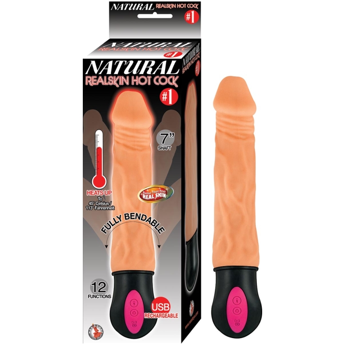 NATURAL REALSKIN HOT COCK #1-FLESH NATURAL REALSKIN HOT COCK #1-FLESH