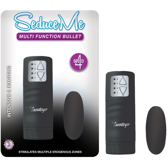 SEDUCE ME MULTI FUNCTION BULLET-BLACK SEDUCE ME MULTI FUNCTION BULLET-BLACK
