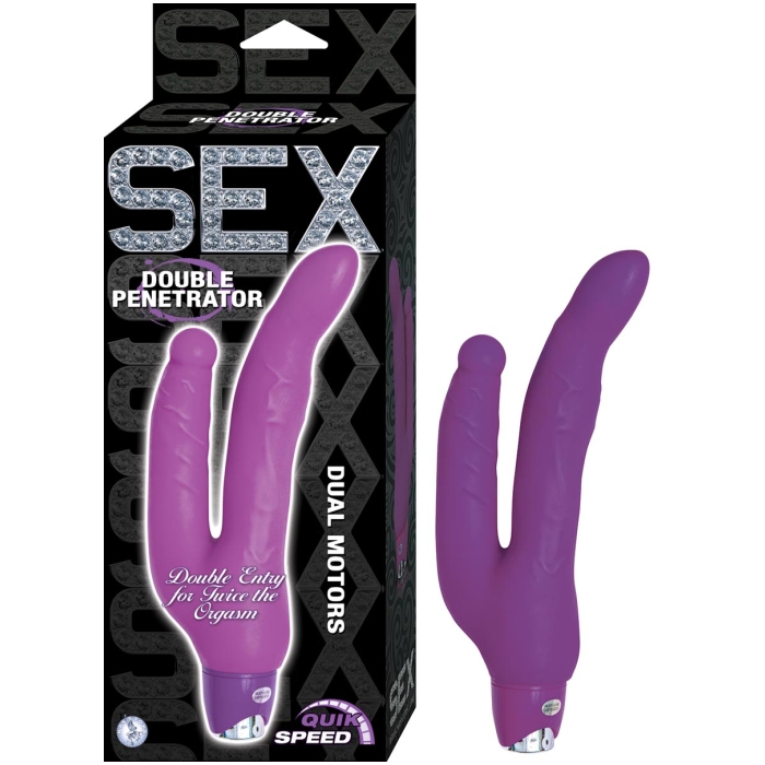 SEXDOUBLE PENETRATOR-PURPLE SEXDOUBLE PENETRATOR-PURPLE