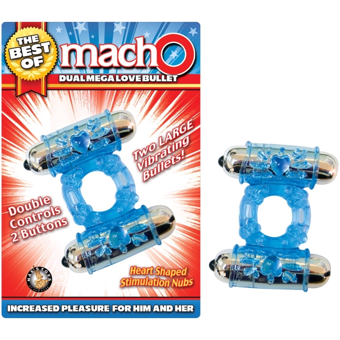 THE BEST OF MACHO DUAL MEGA LOVE BULLET-BLUE THE BEST OF MACHO DUAL MEGA LOVE BULLET-BLUE