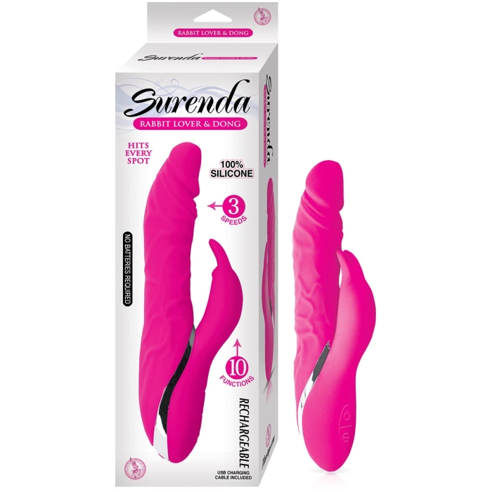SURENDA RABBIT LOVER & DONG-PINK SURENDA RABBIT LOVER & DONG-PINK