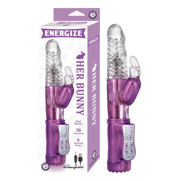 ENERGIZE HER BUNNY 1-PURPLE ENERGIZE HER BUNNY 1-PURPLE