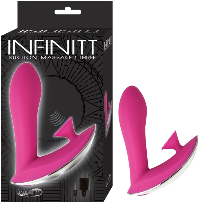 INFINITT SUCTION MASSAGER THREE-PINK INFINITT SUCTION MASSAGER THREE-PINK