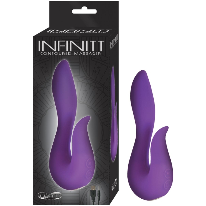 INFINITT CONTOURED MASSAGER-PURPLE INFINITT CONTOURED MASSAGER-PURPLE