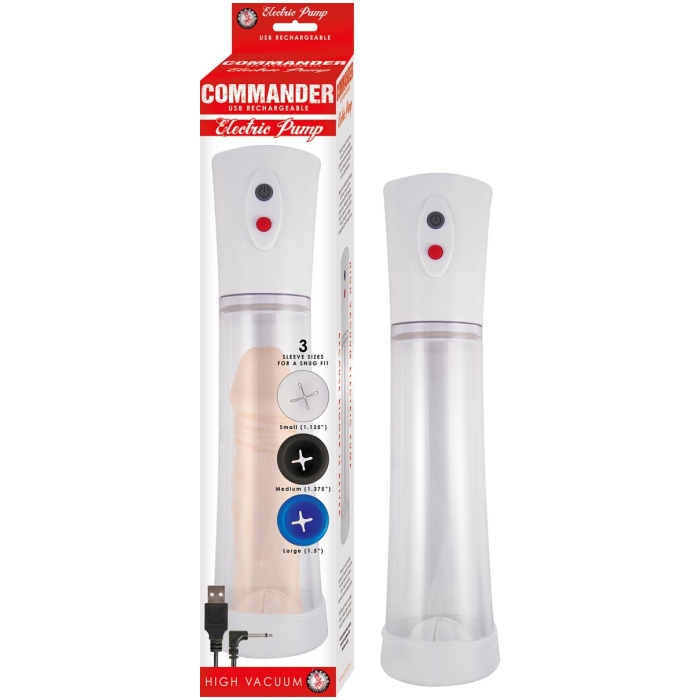 COMMANDER ELECTRIC PUMP-CLEAR COMMANDER ELECTRIC PUMP-CLEAR