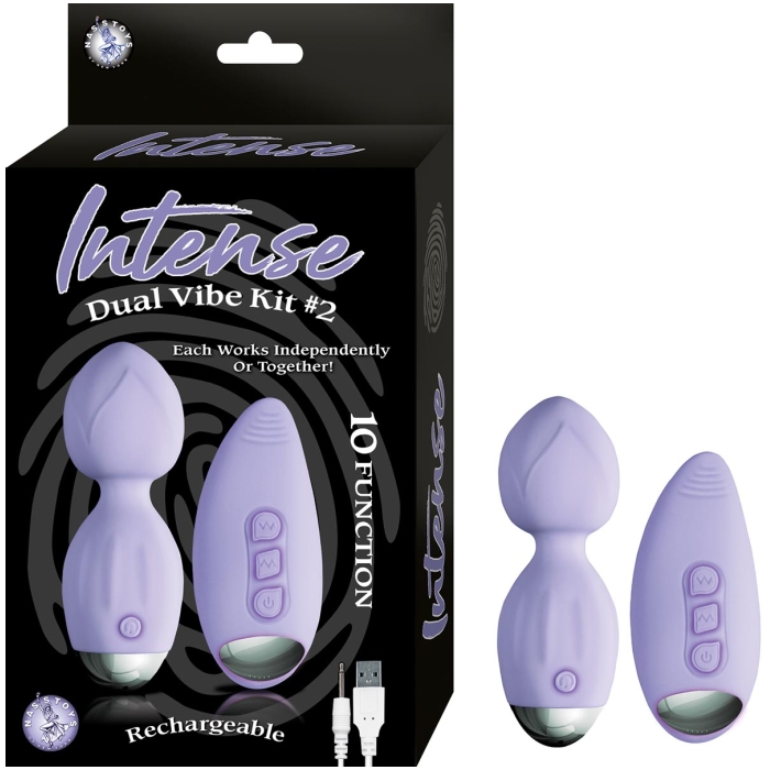 INTENSE DUAL VIBE KIT #2-LAVENDER INTENSE DUAL VIBE KIT #2-LAVENDER