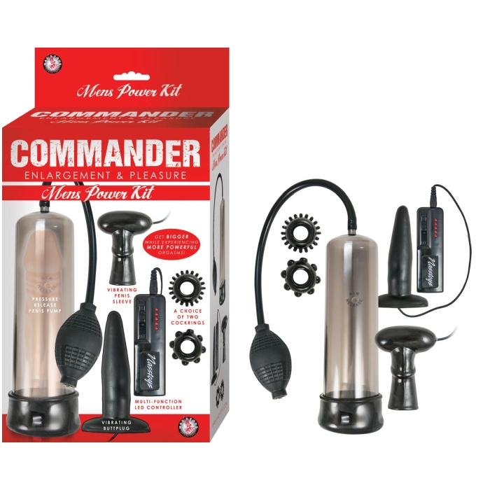 COMMANDER MENS POWER KIT-BLACK COMMANDER MENS POWER KIT-BLACK