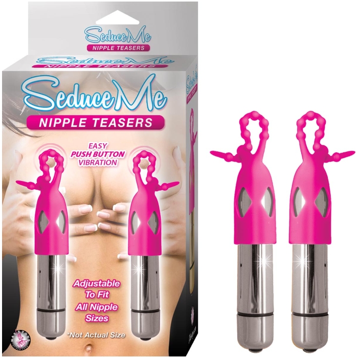 SEDUCE ME NIPPLE TEASERS-SILVER SEDUCE ME NIPPLE TEASERS-SILVER
