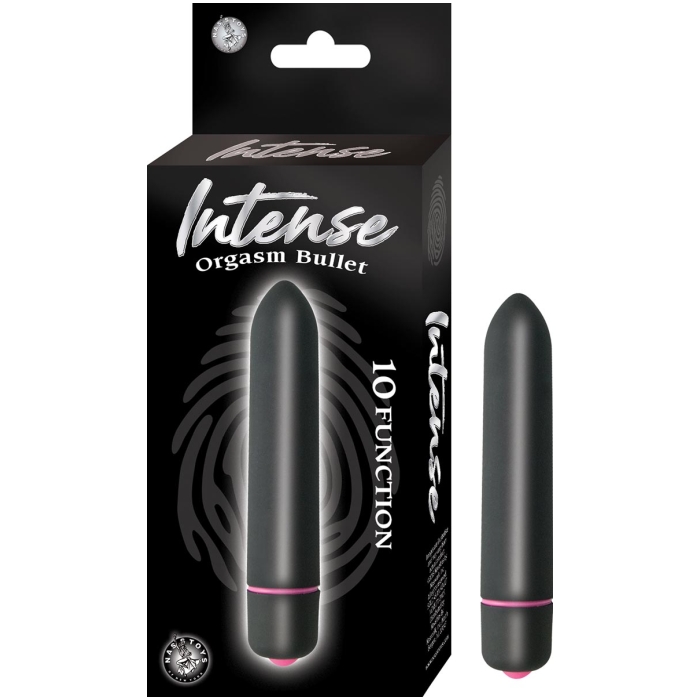 INTENSE ORGASM BULLET-BLACK INTENSE ORGASM BULLET-BLACK