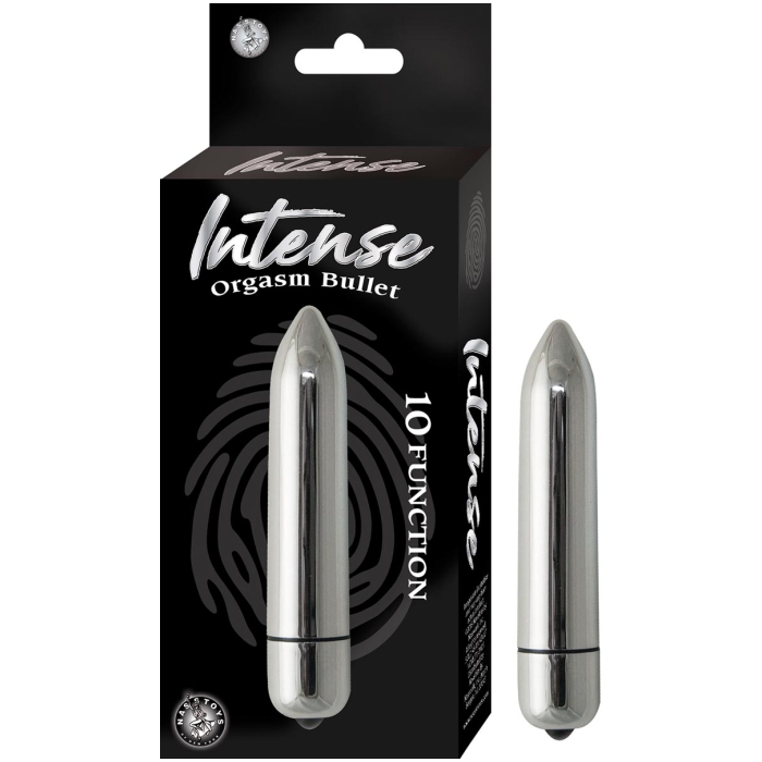 INTENSE ORGASM BULLET-SILVER INTENSE ORGASM BULLET-SILVER