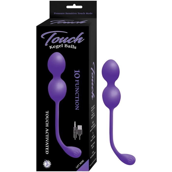 TOUCH KEGEL BALLS-PURPLE TOUCH KEGEL BALLS-PURPLE