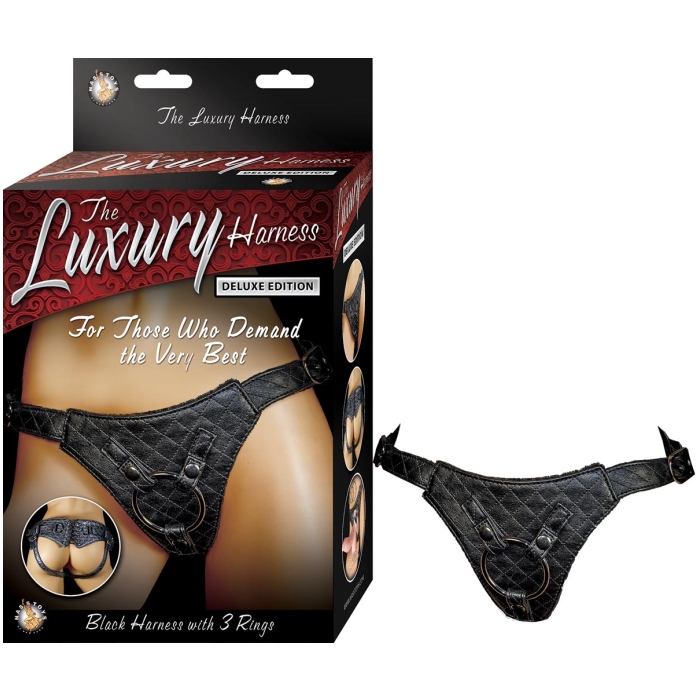THE LUXURY HARNESS DELUXE EDITION-BLACK THE LUXURY HARNESS DELUXE EDITION-BLACK