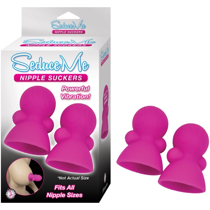 SEDUCE ME NIPPLE SUCKERS-PINK SEDUCE ME NIPPLE SUCKERS-PINK