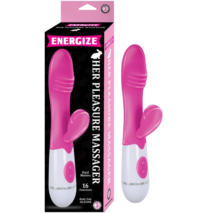 ENERGIZE HER PLEASURE MASSAGER - PINK ENERGIZE HER PLEASURE MASSAGER - PINK