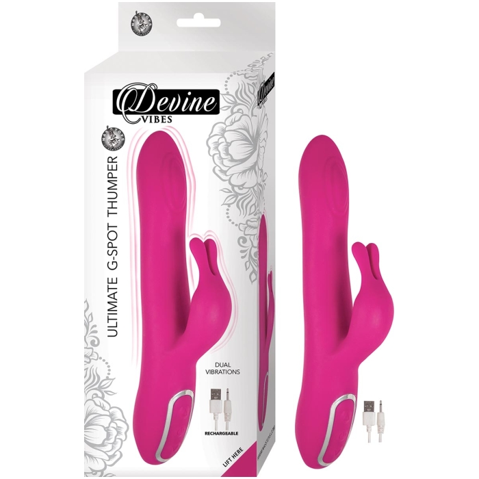 DEVINE VIBES ULTIMATE G-SPOT THUMPER-PINK DEVINE VIBES ULTIMATE G-SPOT THUMPER-PINK