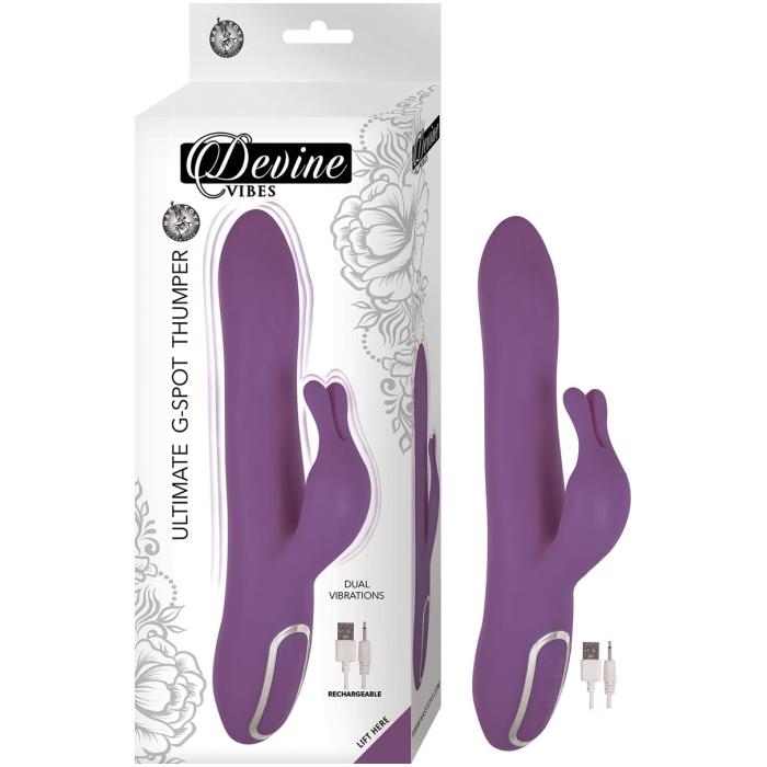 DEVINE VIBES ULTIMATE G-SPOT THUMPER-PURPLE DEVINE VIBES ULTIMATE G-SPOT THUMPER-PURPLE