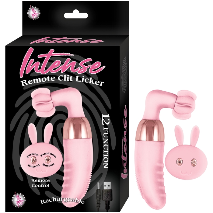INTENSE REMOTE CLIT LICKER-PINK INTENSE REMOTE CLIT LICKER-PINK