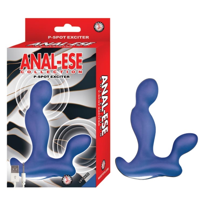 ANAL-ESE COLLECTION P-SPOT EXCITER-BLUE ANAL-ESE COLLECTION P-SPOT EXCITER-BLUE
