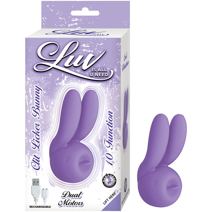 LUV CLIT LICKER BUNNY-PURPLE LUV CLIT LICKER BUNNY-PURPLE