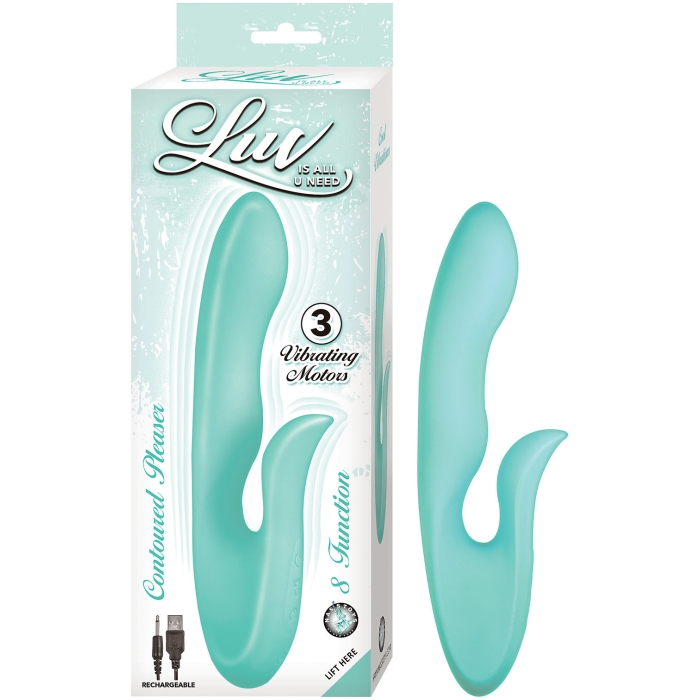 LUV CONTOURED PLEASER-AQUA