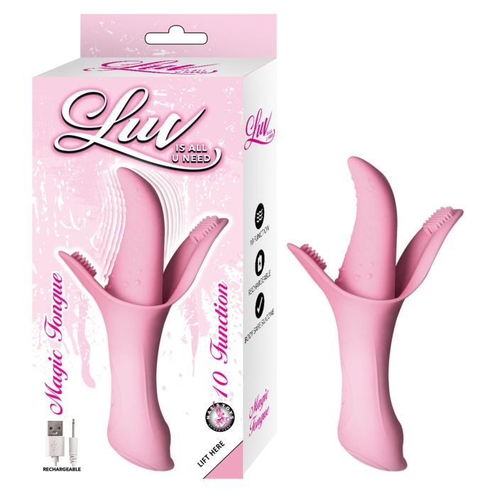 LUV MAGIC TONGUE-PINK LUV MAGIC TONGUE-PINK