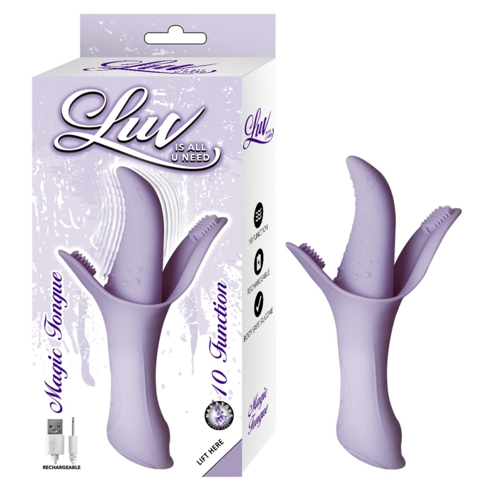 LUV MAGIC TONGUE-LAVENDER LUV MAGIC TONGUE-LAVENDER