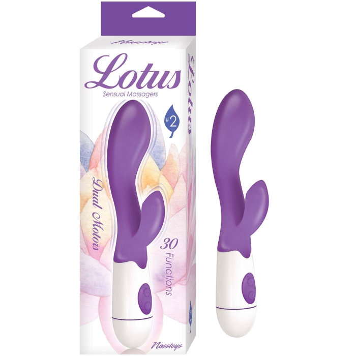 LOTUS SENSUAL MASSAGERS #2-PURPLE LOTUS SENSUAL MASSAGERS #2-PURPLE