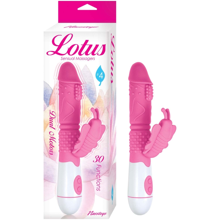 LOTUS SENSUAL MASSAGERS #4-PINK LOTUS SENSUAL MASSAGERS #4-PINK