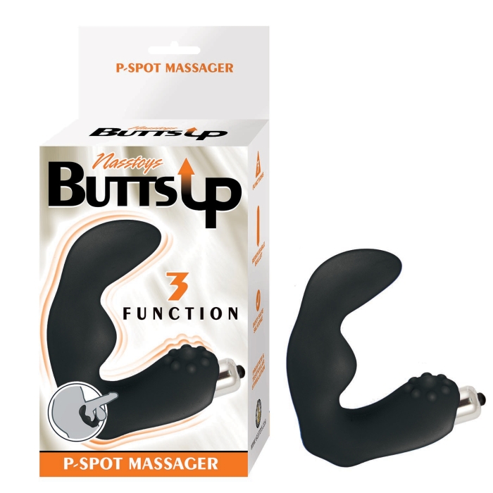 BUTTS UP P-SPOT MASSAGER-BLACK BUTTS UP P-SPOT MASSAGER-BLACK