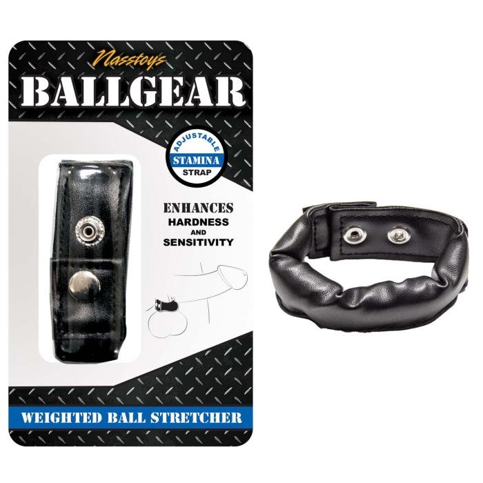 BALLGEAR WEIGHTED BALL STRETCHER-BLACK BALLGEAR WEIGHTED BALL STRETCHER-BLACK