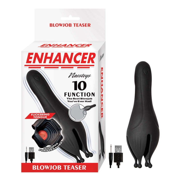 ENHANCER BLOW JOB TEASER-BLACK ENHANCER BLOW JOB TEASER-BLACK