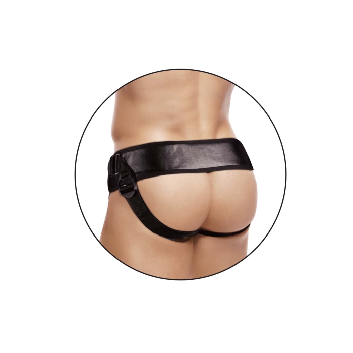 ERECTION ASSISTANT HOLLOW STRAP-ON 8"-WHITE