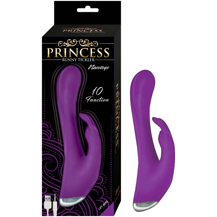 PRINCESS BUNNY TICKLER-PURPLE PRINCESS BUNNY TICKLER-PURPLE