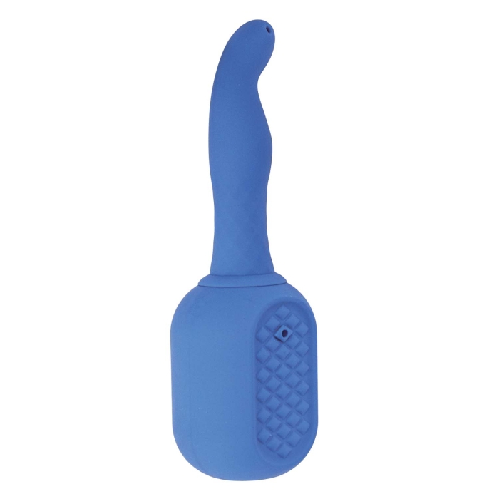 VIBRATING DOUCHE-BLUE