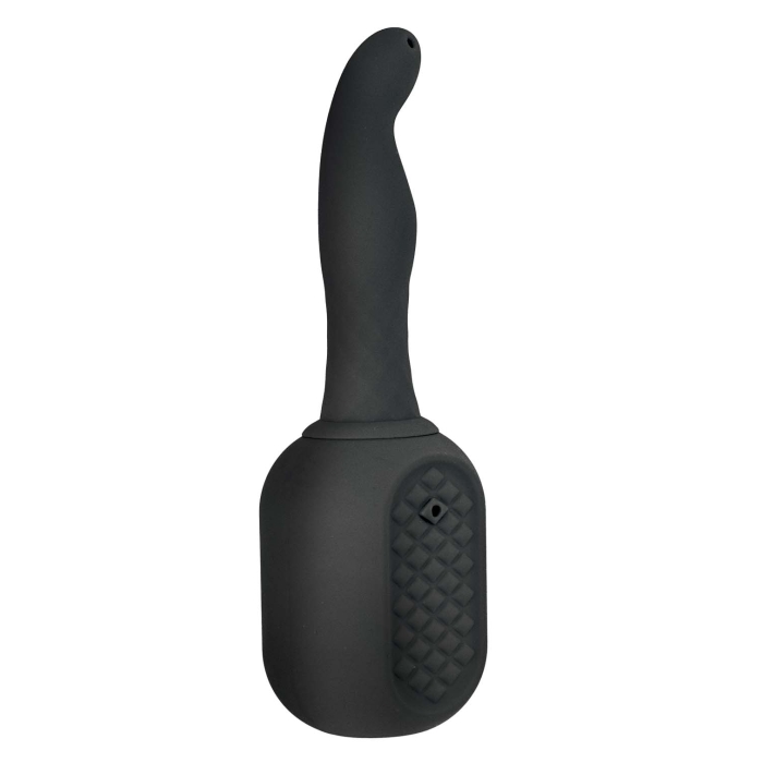 VIBRATING DOUCHE-BLACK