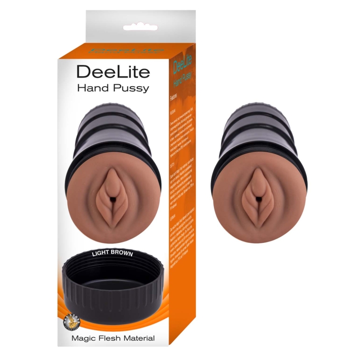 DEE LITE HAND PUSSY-BROWN DEE LITE HAND PUSSY-BROWN