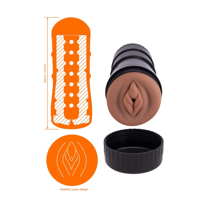 DEE LITE HAND PUSSY-BROWN