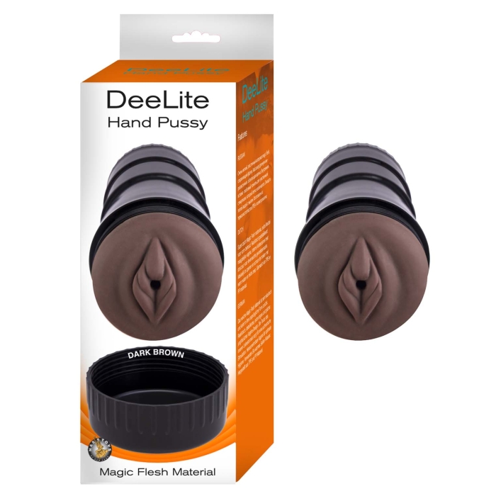DEE LITE HAND PUSSY-DARK BROWN DEE LITE HAND PUSSY-DARK BROWN
