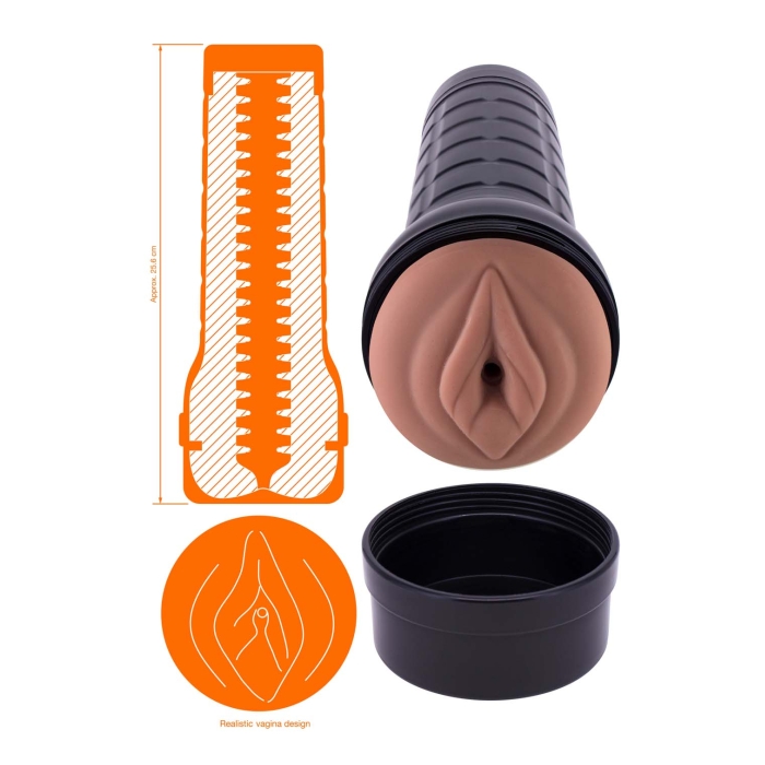 DEE LITE VAGINA-BROWN