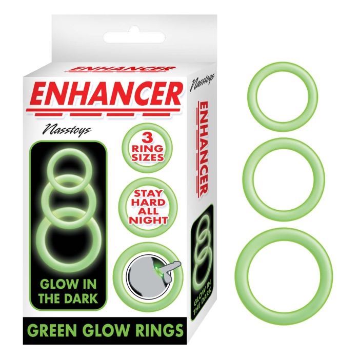 ENHANCER GREEN GLOW RINGS ENHANCER GREEN GLOW RINGS