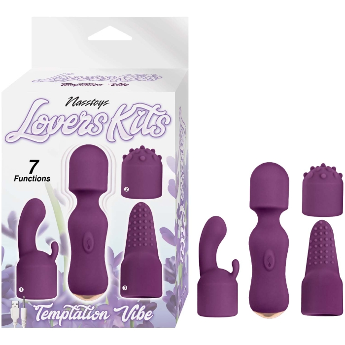 LOVERS KITS TEMPTATION VIBE-EGGPLANT LOVERS KITS TEMPTATION VIBE-EGGPLANT