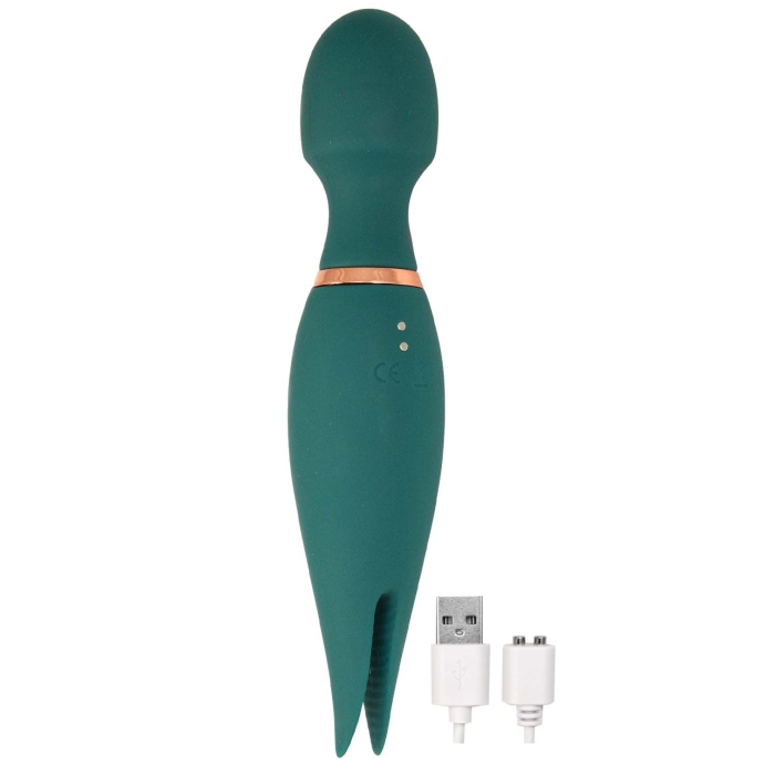 MYSTIQUE VIBRATING MASSAGERS MAGIC WAND-EGGPLANT