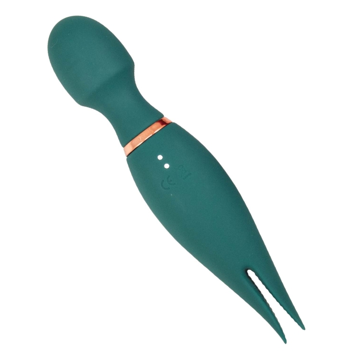 MYSTIQUE VIBRATING MASSAGERS MAGIC WAND-EGGPLANT